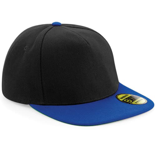 Beechfield Original Flat Peak Snapback Cap