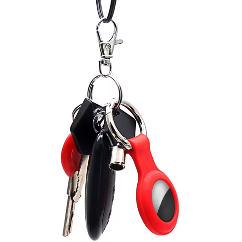 Silicone Sleeve Keychain