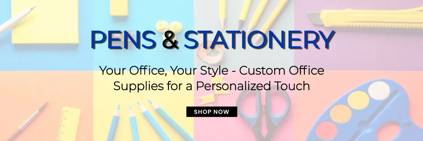 Custom Office Supplies, Pens & Stationery